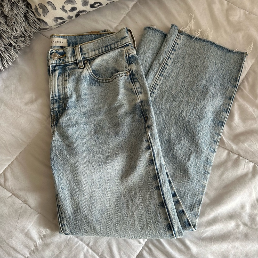 PacSun Stretch Medium Indigo '90s Straight Leg Jeans